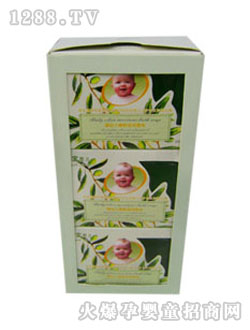 馨寶嬰兒橄欖滋潤(rùn)皂精裝