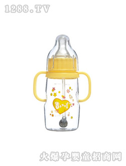 貝帝熊有柄小指握自動(dòng)奶瓶
