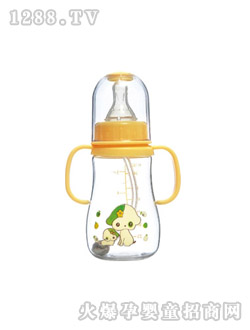 貝帝熊有柄小葫蘆自動(dòng)奶瓶
