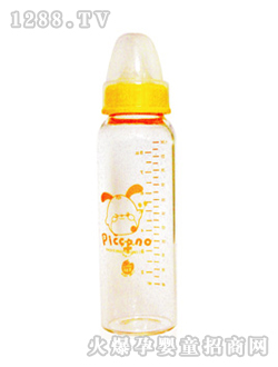 比卡諾晶鉆厚玻璃奶瓶240ml