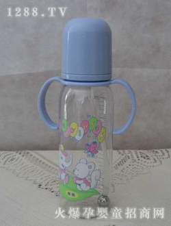 9安士直身雙耳吸管注吹奶瓶