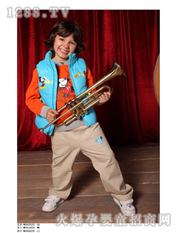 米奇藍(lán)色羽絨馬甲