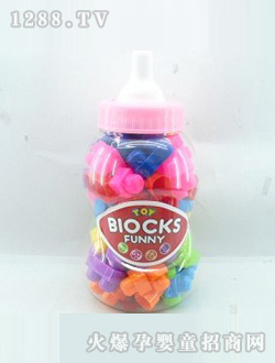 大奶瓶積木