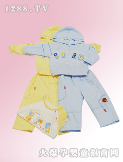 安嬰寶yinge帶帽套裝