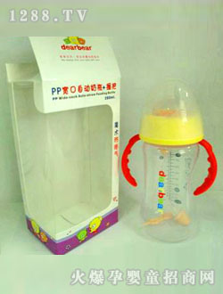 奧兒寶寬口自動奶瓶280ml