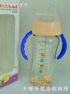 奧兒寶寬口徑PES自動(dòng)奶瓶270ml