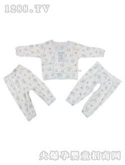 安嬰寶竹纖維三件套內(nèi)衣