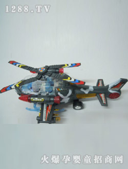 趣多多電動直升飛機(jī)玩具