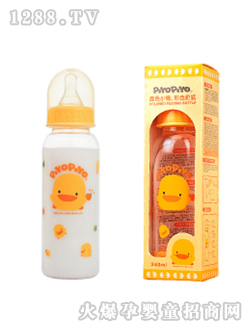 黃色小鴨彩色奶瓶240CC