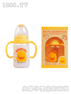 學習型握把彩色奶瓶140CC