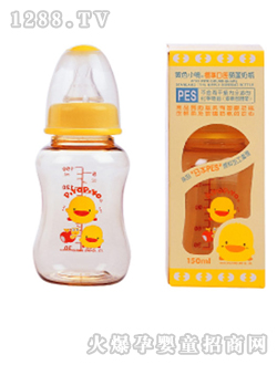 標(biāo)準(zhǔn)口徑PES葫蘆奶瓶150CC