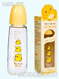 小雞卡迪KD1009大方形奶瓶