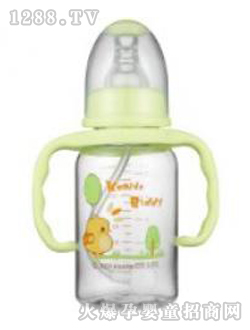 直身手柄自動(dòng)奶瓶160ML
