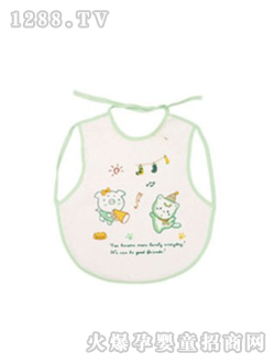 小伙伴大號(hào)背帶圍兜