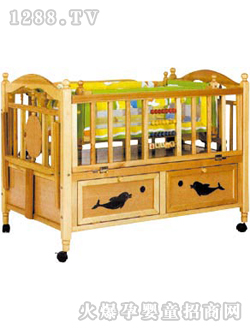 愛嬰寶嬰兒木床619
