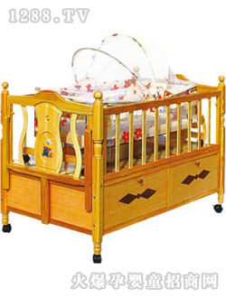 愛嬰寶嬰兒木床609