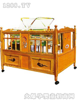 愛嬰寶嬰兒木床655