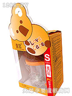 喜多寬口吸管手把奶瓶S