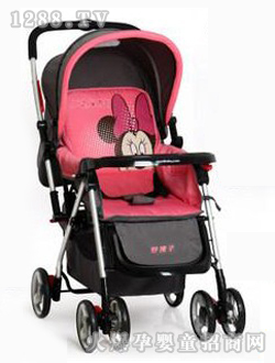 好孩子粉色米奇手推車(chē)