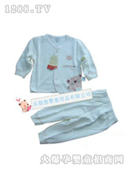 哆啦小貝開扣兩用襠內衣