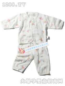 哆啦小貝嬰兒長袖內衣套裝