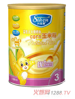 興佳康聽裝益生元大骨鱈魚米粉3段