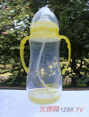 歐貝兒PP感溫黃奶瓶