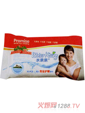 水親親專(zhuān)業(yè)嬰兒護(hù)臀濕巾10片裝