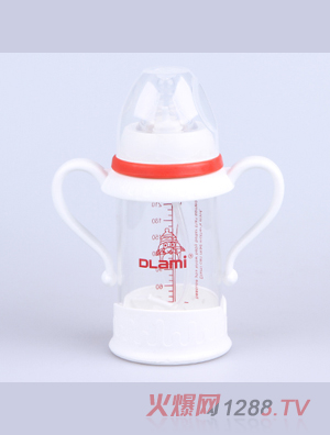 多拉咪玻璃奶瓶210ml