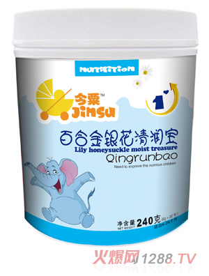 今粟百合金銀花清潤寶240g