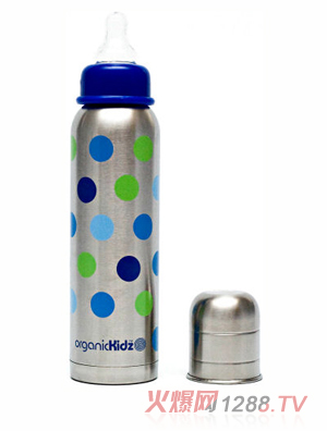 歐可滋不銹鋼標口奶瓶9oz