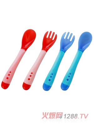 孩兒寶感溫叉匙組