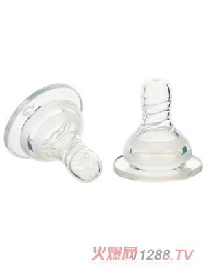 孩兒寶對裝標(biāo)口超柔實(shí)感平頭奶嘴