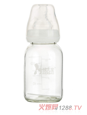 孩兒寶標(biāo)口玻璃奶瓶120ml