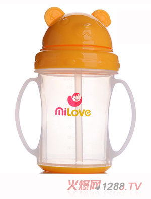 米愛(ài)貓頭式寶寶水杯