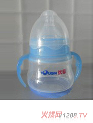 U親PP藍(lán)色yinge奶瓶240ml