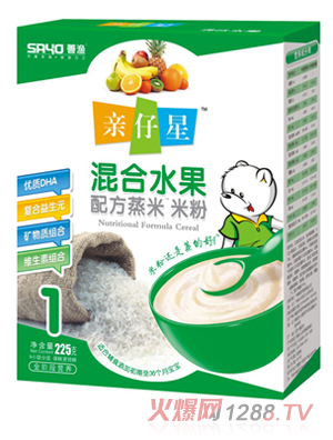 親仔星混合水果米粉