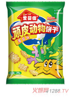 愛嬰佳磨牙餅干海苔味