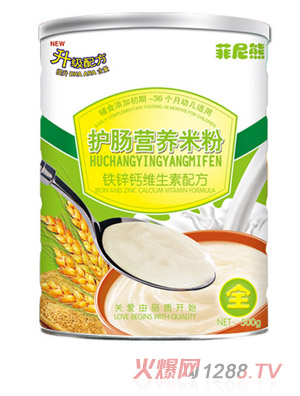 菲尼熊鐵鋅鈣維生素配方護腸營養(yǎng)米粉