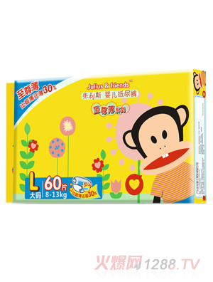 朱利斯至尊薄yinge紙尿褲L60片