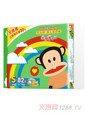 朱利斯至尊薄yinge紙尿褲S82片