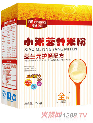博誠(chéng)益生元護(hù)暢配方小米營(yíng)養(yǎng)米粉全段