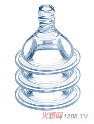 好可愛寬口3個裝自然母乳實(shí)感奶嘴