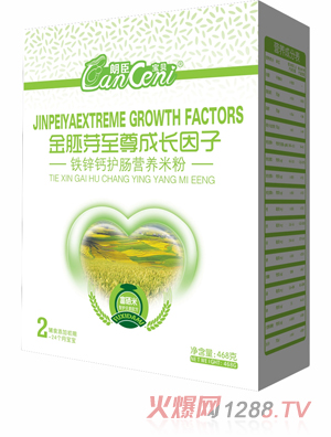 朗臣盒裝2段鐵鋅鈣護腸米粉