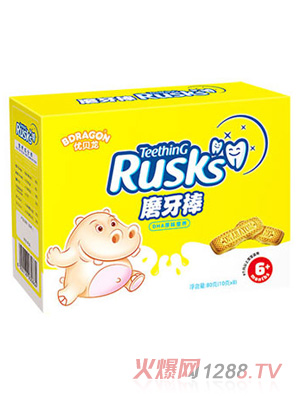 優(yōu)貝龍DHA原味營養(yǎng)磨牙棒盒裝