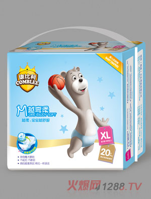 康比利M越享柔yinge紙尿褲XL碼20片