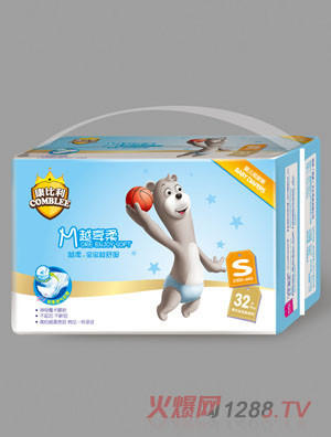 康比利M越享柔yinge紙尿褲S碼32片