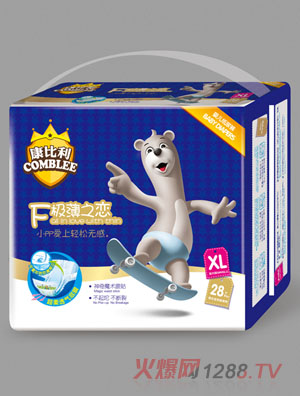 康比利F極薄之戀yinge紙尿褲XL碼28片