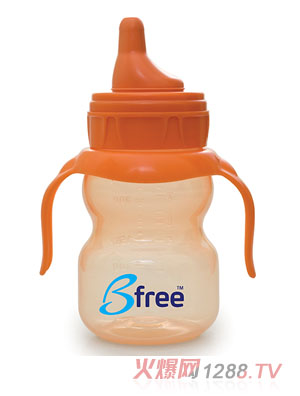 Bfree橙色易把握簡(jiǎn)易學(xué)飲杯200ml