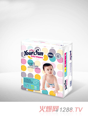 怡兒爽嬰兒紙尿褲S72片